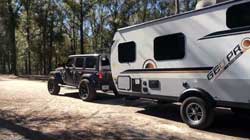 Why do people tow Jeeps behind motorhomes