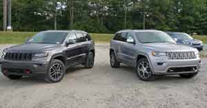 Grand cherokee Trailhawk vs Overland