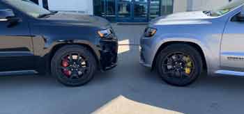 Jeep Trackhawk vs srt