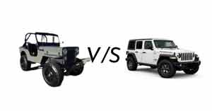 Jeep willys vs Rubicon