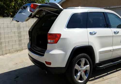 How To Open Rear Hatch Jeep Grand Cherokee