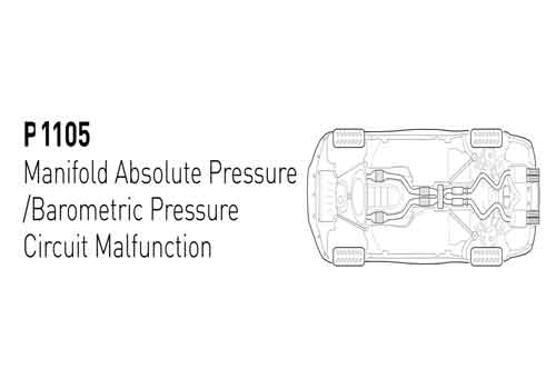 P1105 Open Or Shorted Condition Detected In The Baro Read Solenoid Control Circuit